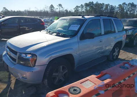 2007 Chevrolet Trailblazer Lt from USA, damaged, VIN 1GNDT13S172111254